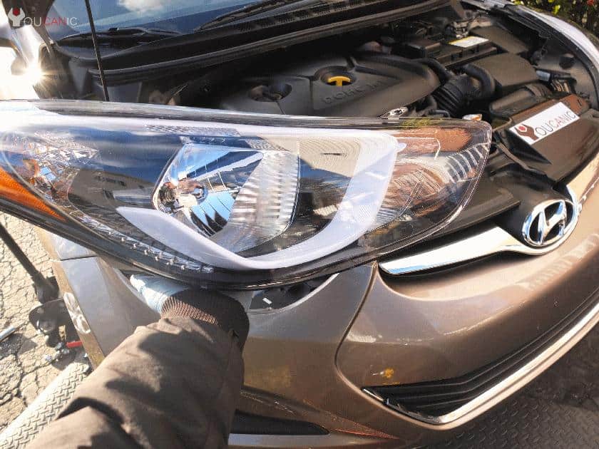 Hyundai Elantra Headlight Replacement Guide YOUCANIC