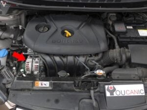 Hyundai 4-Cylinder Engine Alternator Replacement