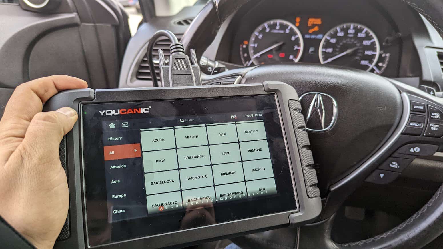 Best Scanner Acura YOUCANIC UCAN2