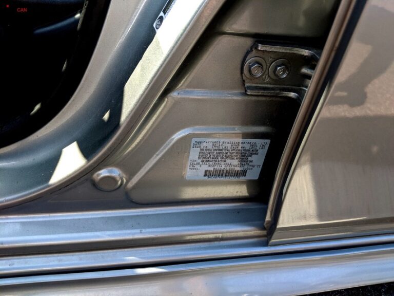 Nissan vin decoder