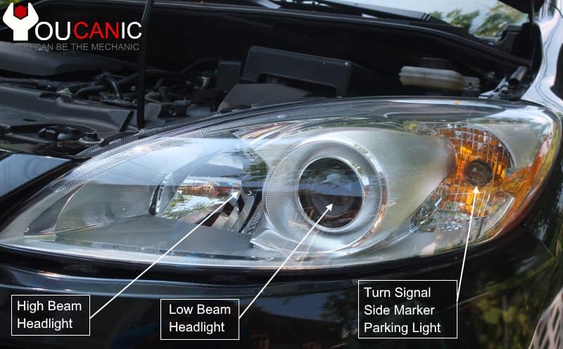 Mazda Headlight - Mazda 5 Headlight Light Bulb Replacement
