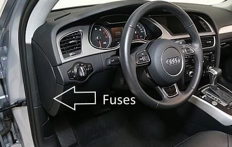 Audi Fuse - Audi A4 B8 2008-2015 Fuse Designation Location List