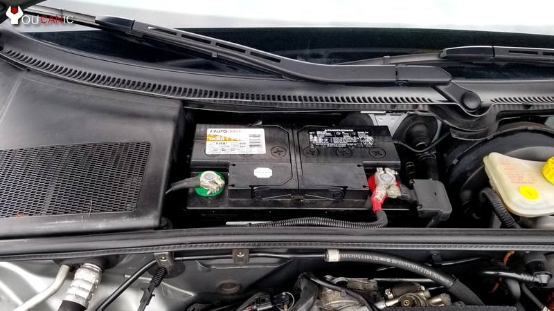 Replace audi battery