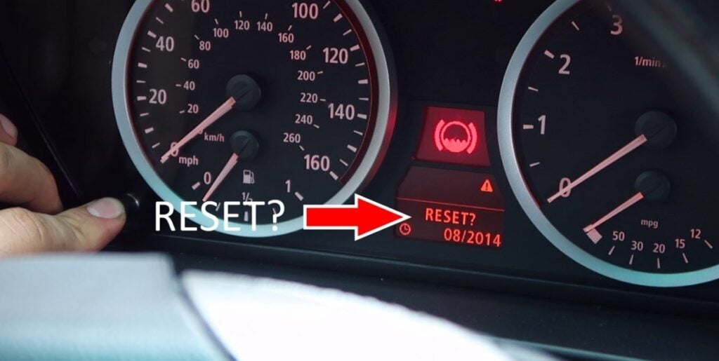 Reset BMW Oil Service Light