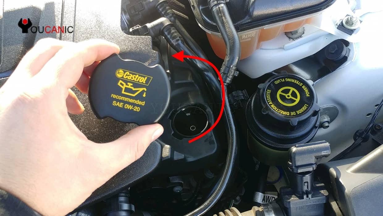 Oil-Cap-Removal