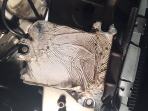 Replacing Thermal Paste Behind Mercedes Benz Ezl Unit