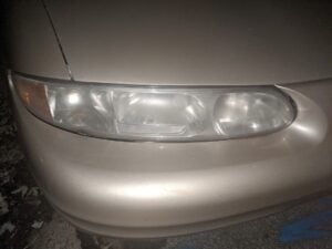 Oldsmobile Headlight Not Working Due To Damaged Wiring Harness