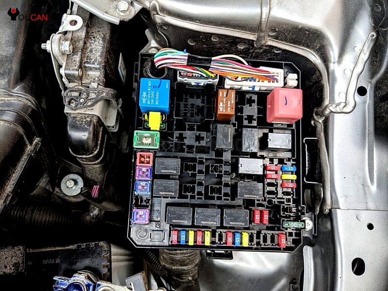 2008-2017 Mitsubishi Lancer Fuses Chart Location Diagram Relays