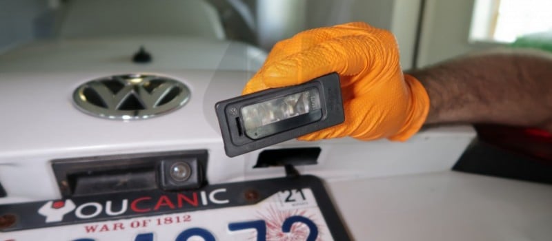License Plate Light Vw Jetta