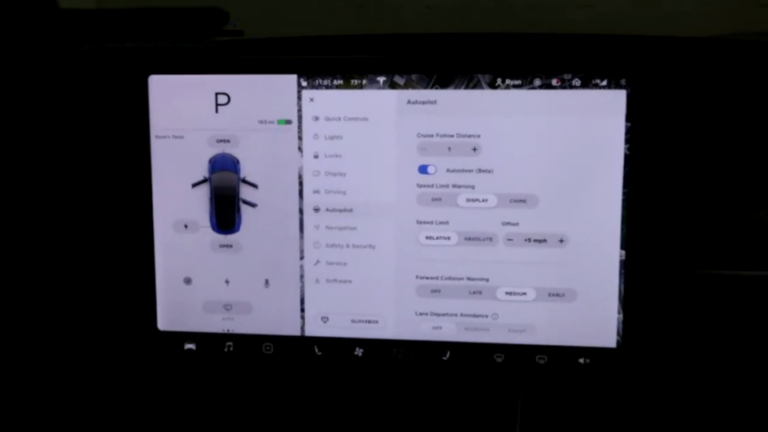 Set Autopilot On Tesla
