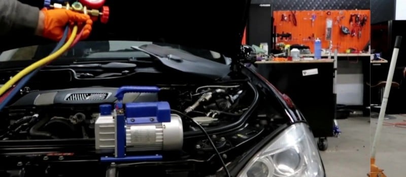 Changing Mercedes Benz Ac Refrigirant