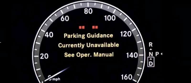 Mercedes-Benz Parking Guidance Currently Unavailable