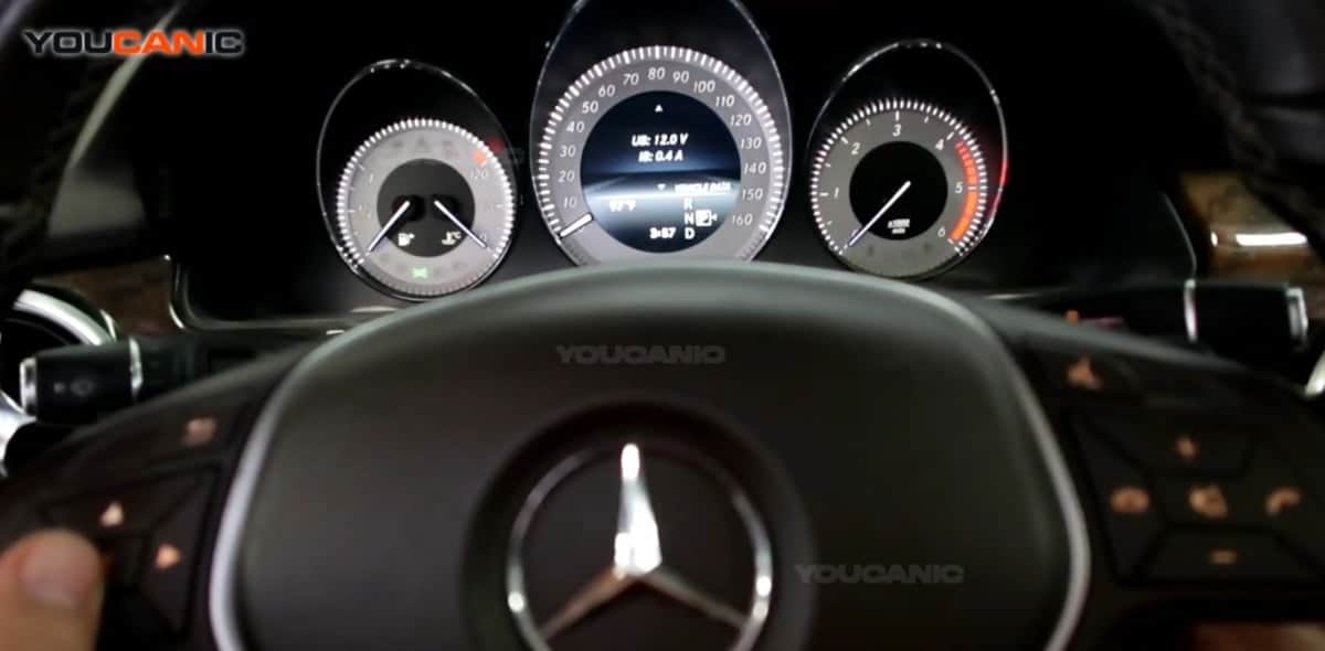 MercedesBenz Check Battery Voltage No Tools Required YOUCANIC