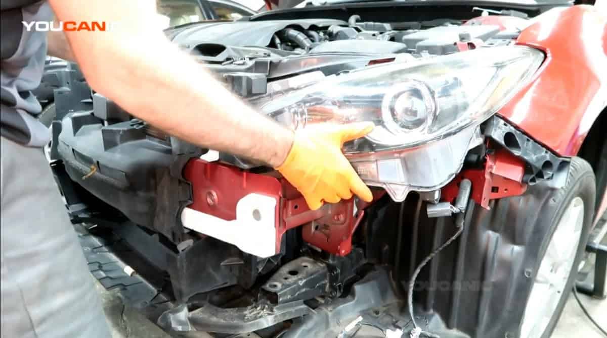 Replace Headlight Assembly Mazda 3 2013-2018