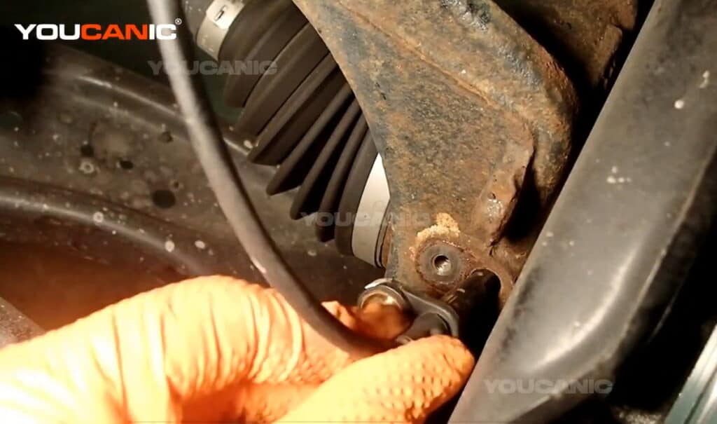 Nissan Rogue ABS Wheel Speed Sensor Replacement