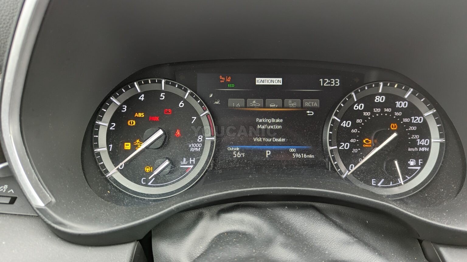 Toyota Parking Brake Malfunction Meaning & Common Causes