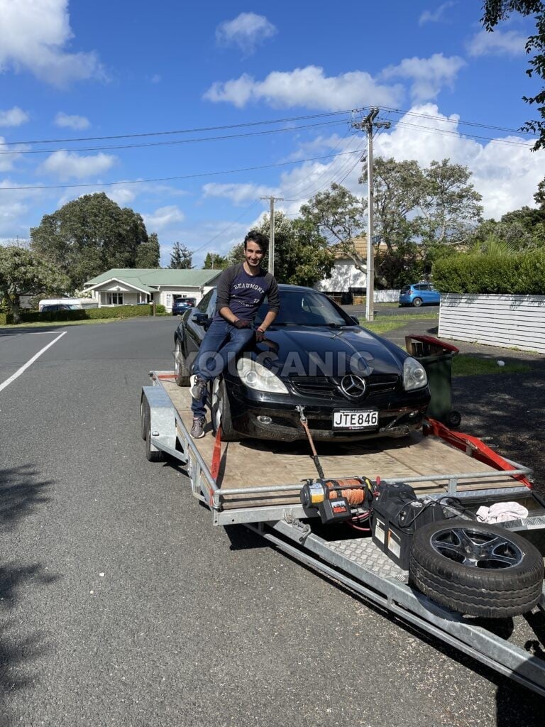 Arshia and his car