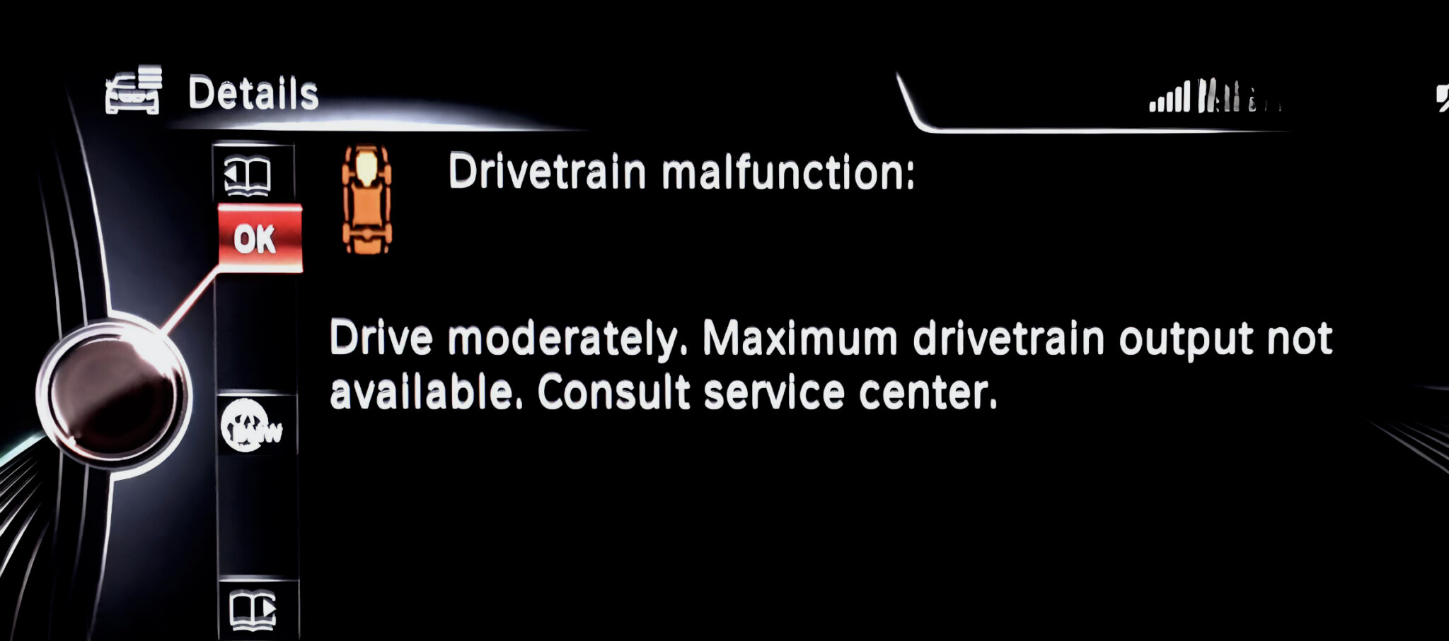 Drive moderately bmw
