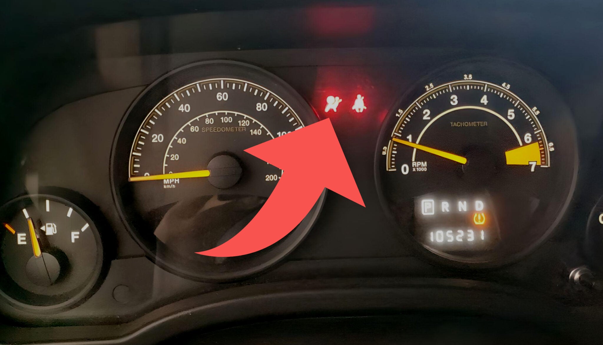 Jeep Airbag SRS Light On -Meaning & Problems