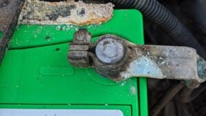 Clean Car Battery Terminal