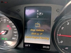 Mercedes-Benz Stop Vehicle Leave Engine Running