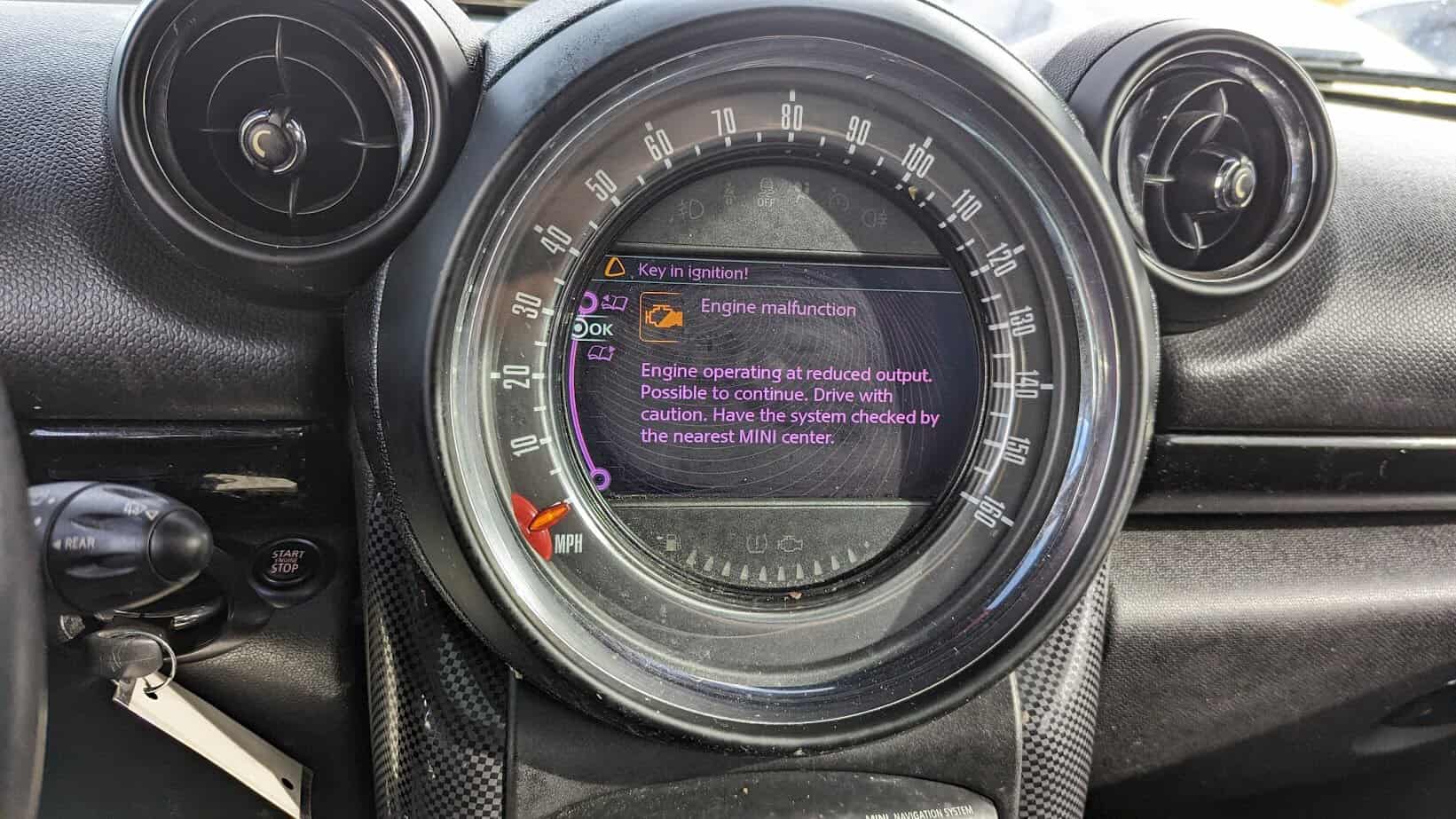 Mini Engine Malfunction - Mini: How To Read And Erase Fault Codes From All Systems