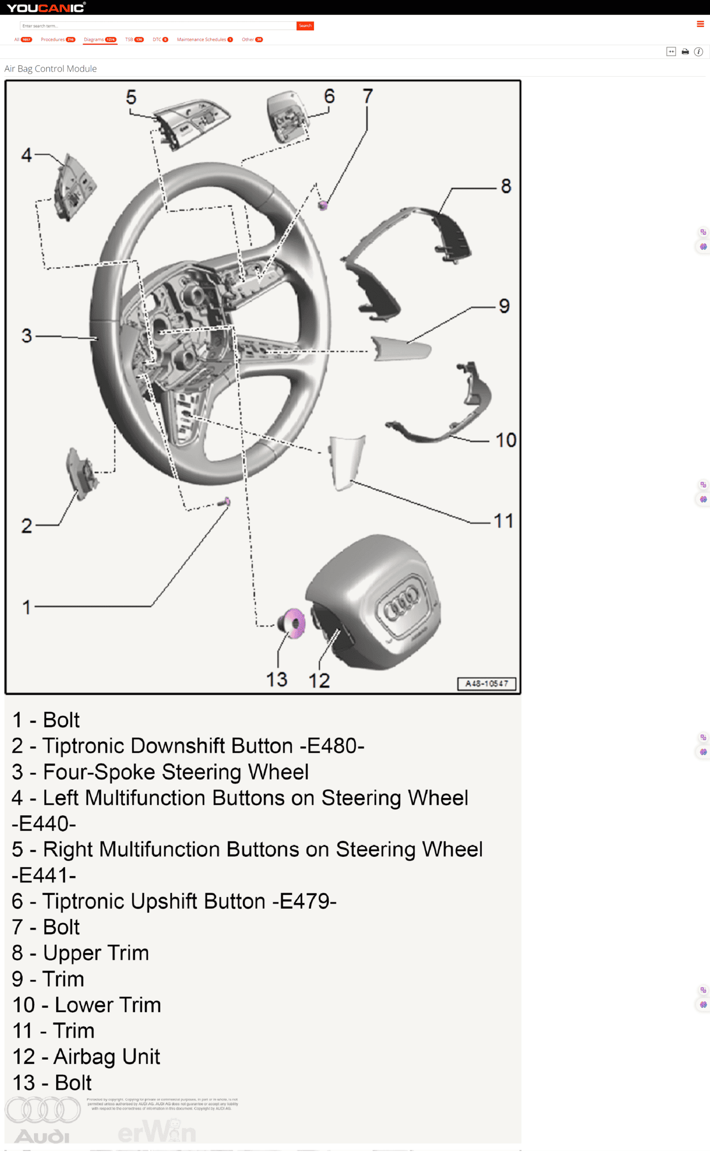 Pro Manuals 4 Pro Manuals Compenent Location - Pro Manuals