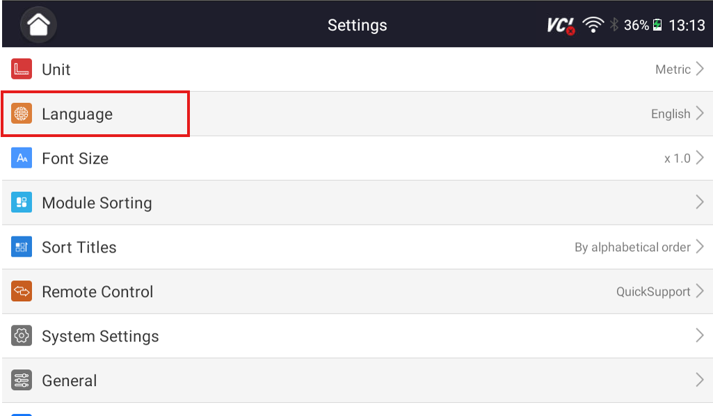 Scanner Guide: How To Change The Language On A Youcanic Scanner 3 Image 1 - Scanner Guide: How To Change The Language On A Youcanic Scanner