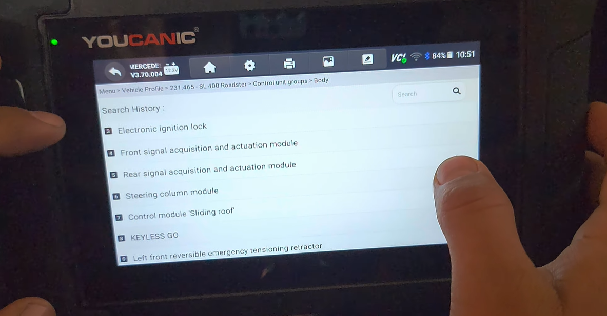 Brake Switch Test Scanner - How To Test Your Brake Light Switch Using A Youcanic Scanner