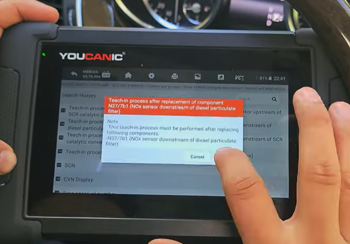 Nox Iii - Nox Sensor Teach-In On Your Car Using A Youcanic Scanner | Easy Diy