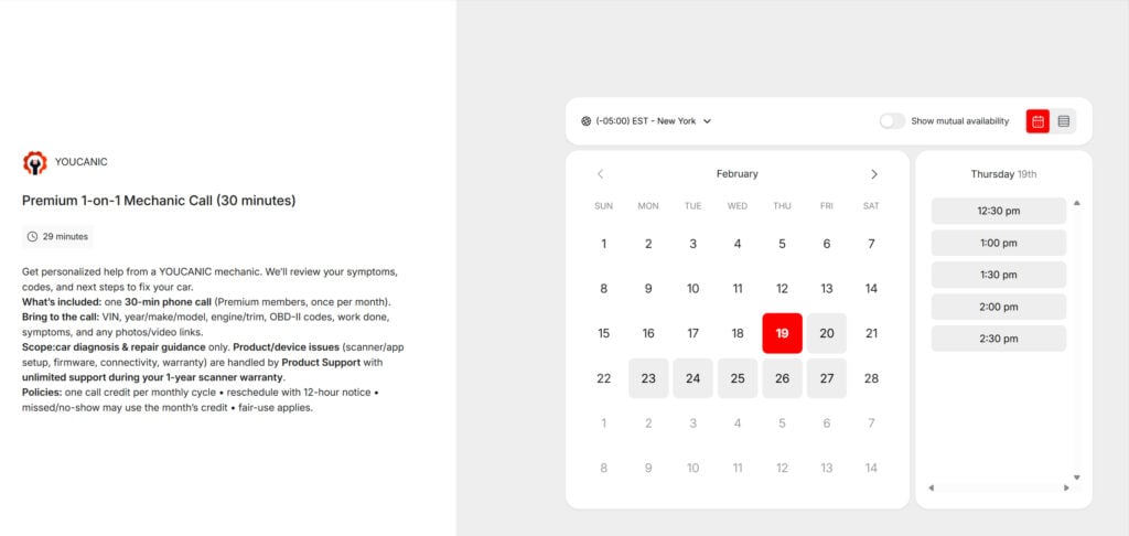 Schedule Mechanic Call - Talk To A Certified Mechanic Online – Diagnose Your Car Issues With Expert Help