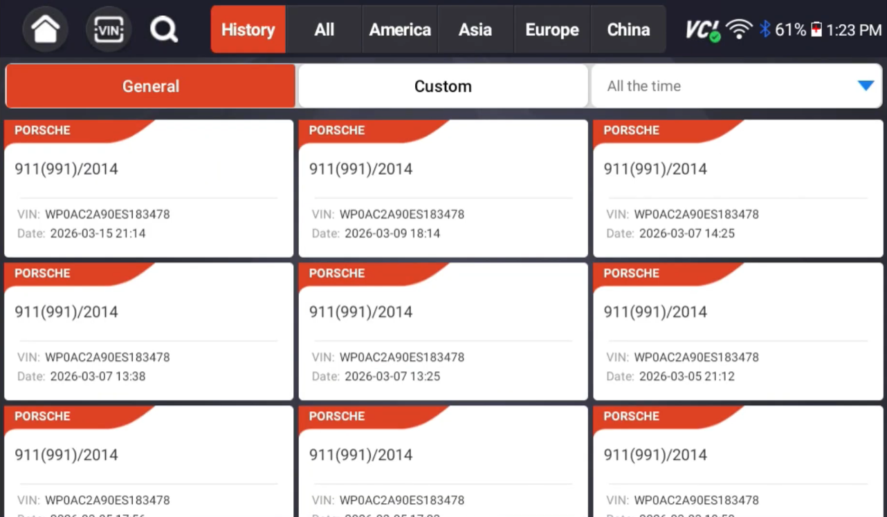 Scanner History Tab - Scanner Guide: How To Access And Delete Stored Vehicle Information